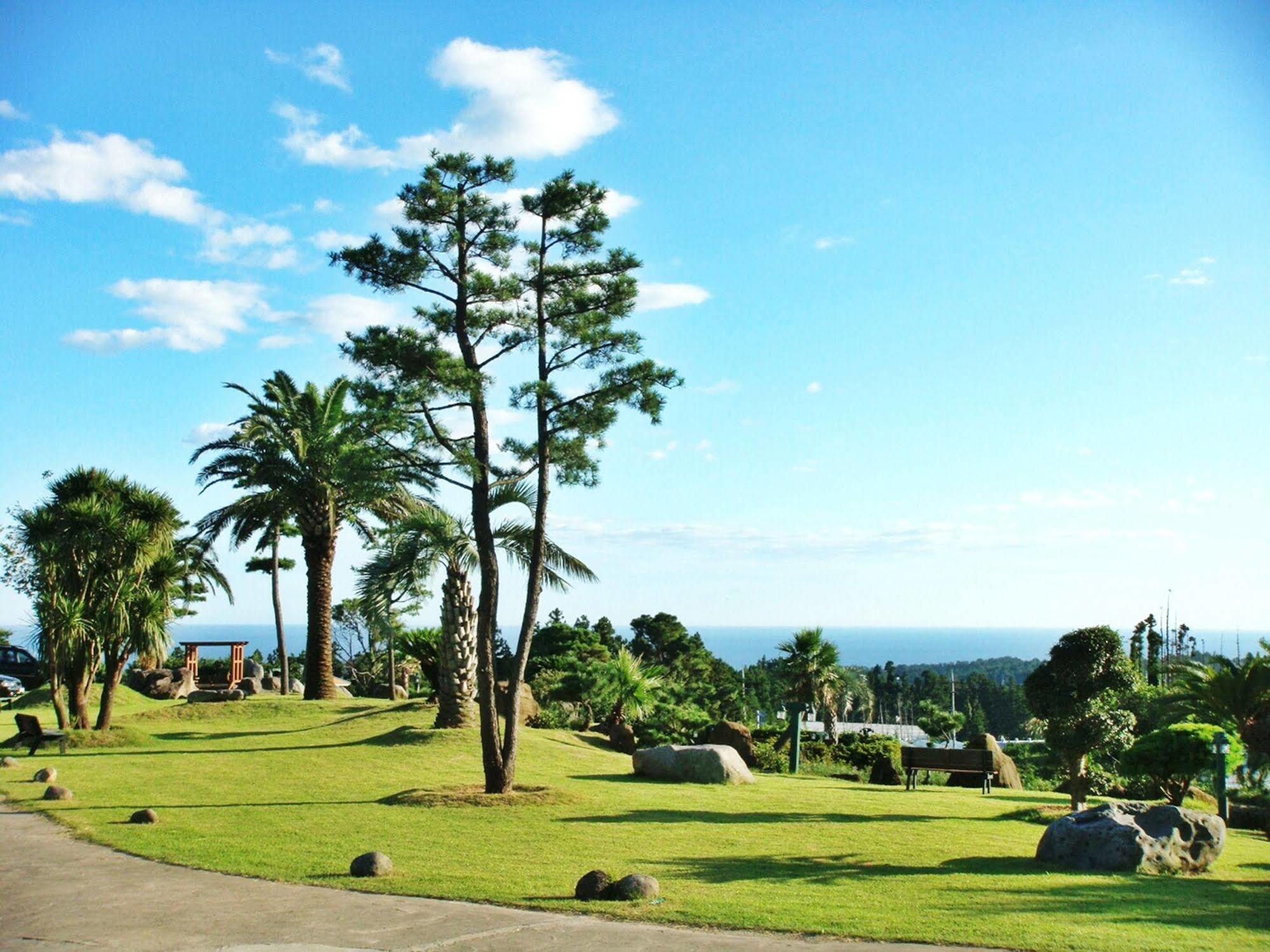 Jungmun Log Pension & Resort Согвіпо Екстер'єр фото